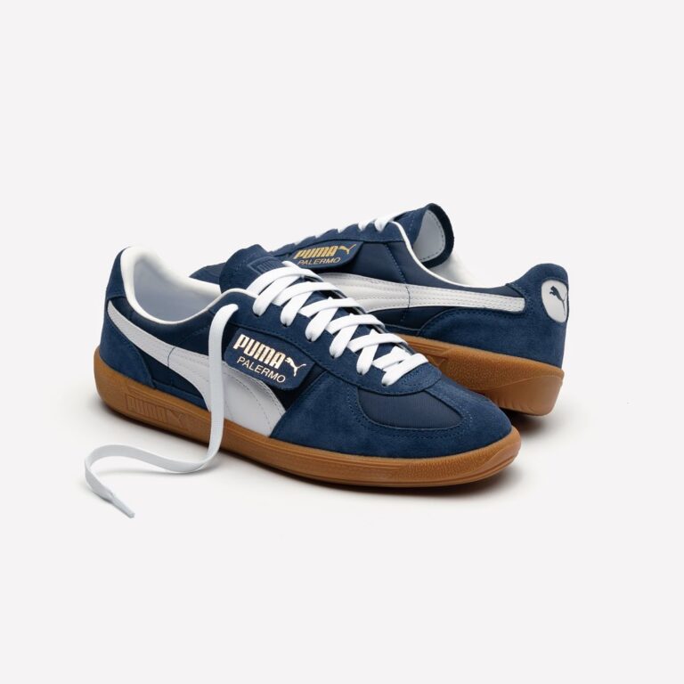 国内 7 8 発売PUMA PALERMO OG New Navy Puma White Puma Team Gold プーマ