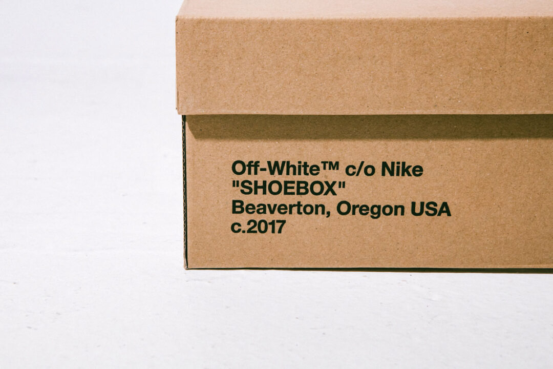 Virgil Abloh signing Off-White x Nike Air Jordan 1 “Chicago” and