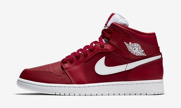 nike air jordan 1 mid gym red