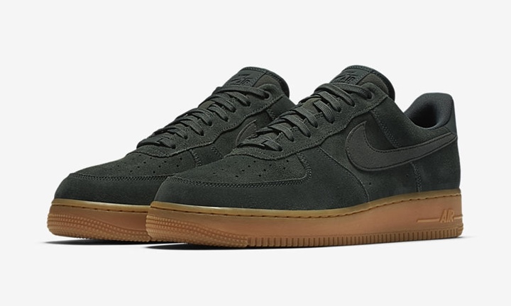 air force 1 suede ガムソール