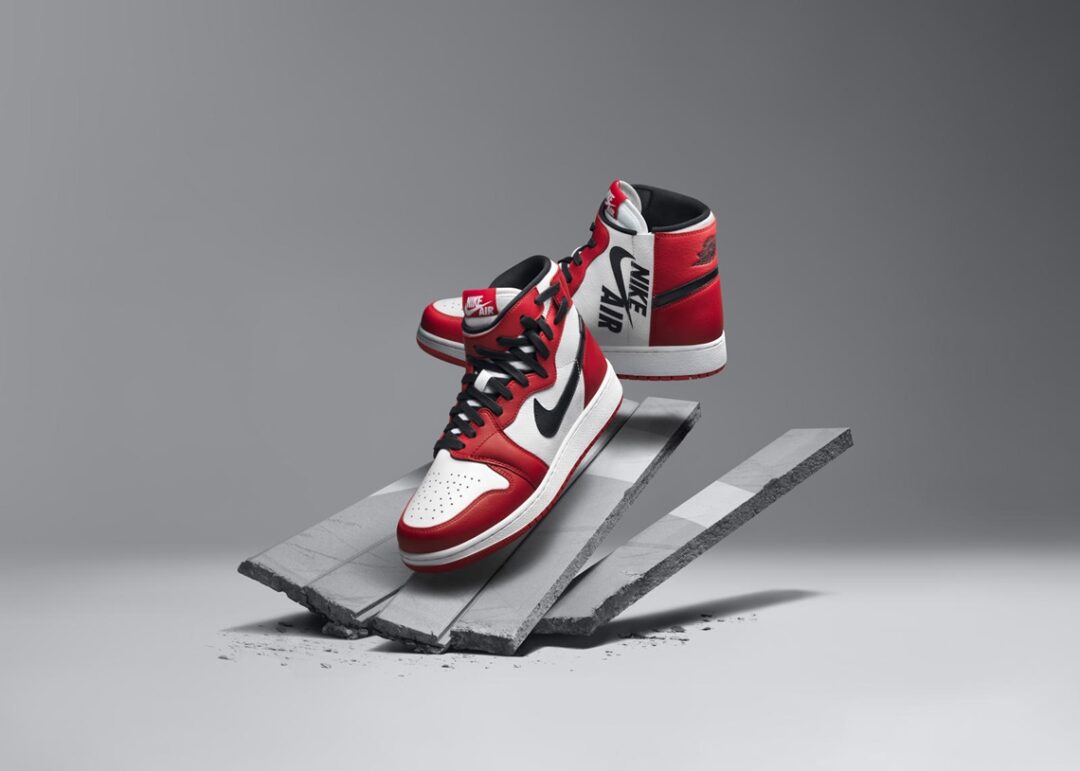 Nike WMNS AirJordan1 High RebelXXChicagoお値段変更させていただきました