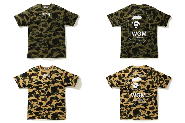 A BATHING APEから1stカモをベースにAPE HEADをプリントした「1ST CAMO BATHING APE HEAD TEE」が5/26発売 (ア ベイシング エイプ)