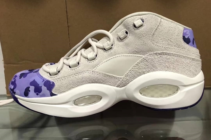 Cam'ron × REEBOK QUESTION MID “Purple Camo” (リーボック