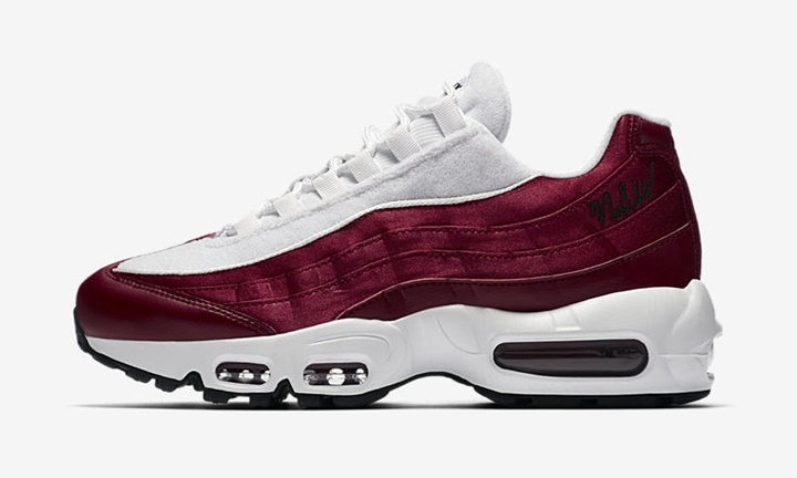 burgundy nike air max 95