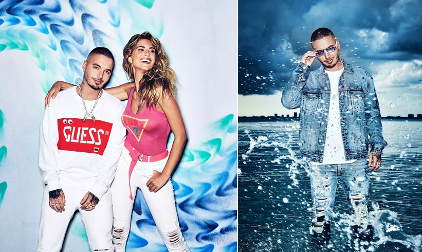 J BALVIN × GUESS コラボレーションコレクション「GUESS Vibras」が