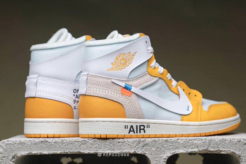 【2025年 発売 の噂？】OFF-WHITE c/o VIRGIL ABLOH × NIKE AIR JORDAN 1 RETRO HIGH “Canary Yellow” (オフホワイト ナイキ エア ジョーダン 1 レトロ ハイ “カナリアイエロー”)