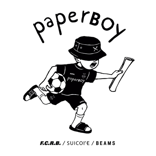 パリのカフェ「paperboy」 × BEAMS/F.C.R.B/SUICOKE コラボレーション ...