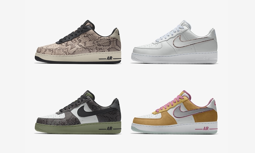 NIKE AIR Force 1 LOW BY YOU スネーク エアフォース1メンズ
