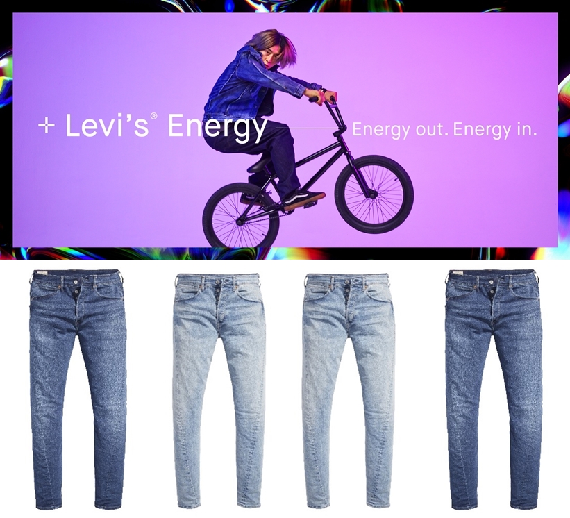 【1/24発売】リーバイスから身体の熱をリサイクルしエネルギーを増やすジーンズ「Levi’s Energy」が先行予約！