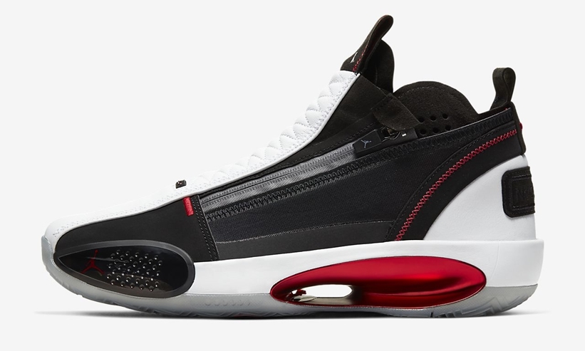 2/14発売！ナイキ エア ジョーダン 34 SE “ブラック/ホワイト/レッドオービット” (NIKE AIR JORDAN XXXIV SE “Black/White/Red Orbit) [CU1549-001]