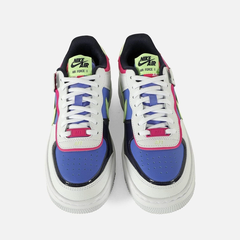 ナイキ ウィメンズ エア フォース 1 ロー シャドウ “ホワイト/サファイア” (NIKE WMNS AIR FORCE 1 LOW SHADOW “White/Sapphire”) [CJ1641-100]