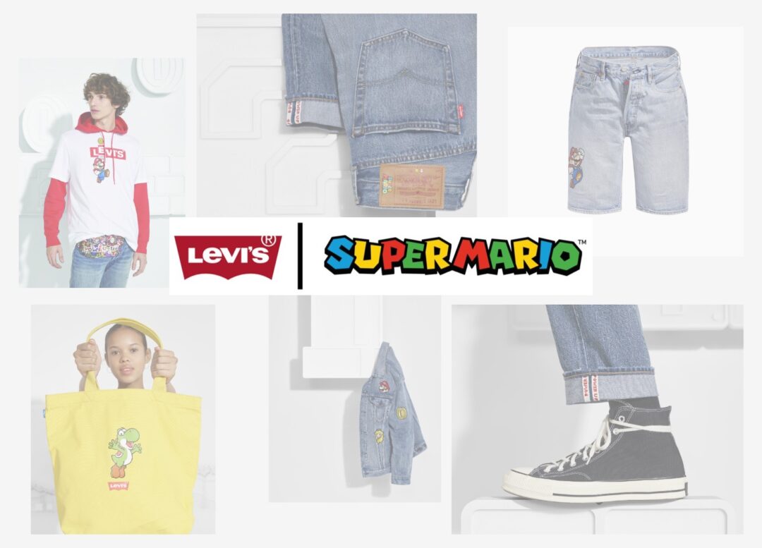 スーパーマリオとリーバイスがコラボ！ Levi's × SUPER MARIO が4/1発売！