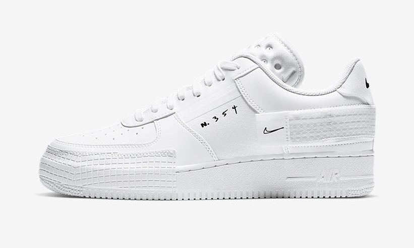 ナイキ エア フォース 1 ロー タイプ 2 “ホワイト/ブラック” (NIKE AIR FORCE 1 LOW TYPE 2 “White/Black”) [CT2584-100]