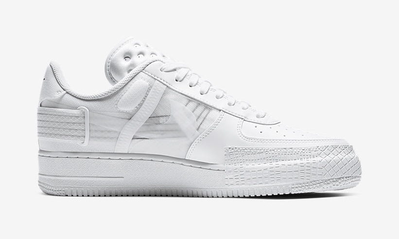 ナイキ エア フォース 1 ロー タイプ 2 “ホワイト/ブラック” (NIKE AIR FORCE 1 LOW TYPE 2 “White/Black”) [CT2584-100]