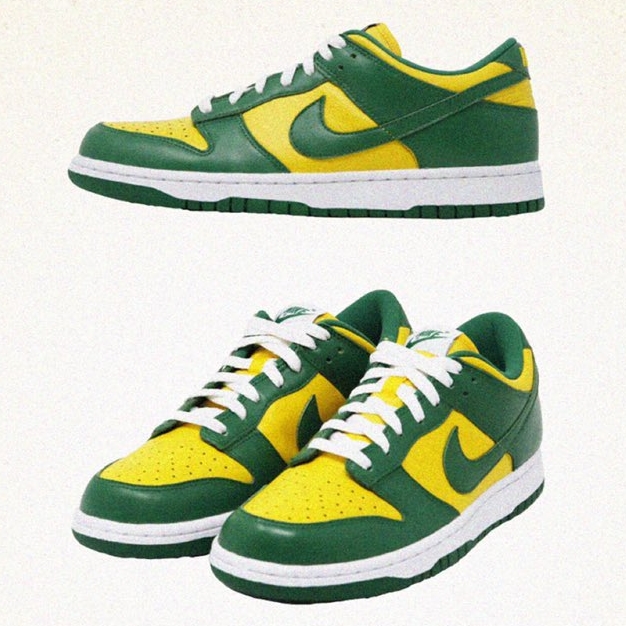 【BY YOU】NIKE DUNK LOW "バーシティメイズ"カラー 27.5
