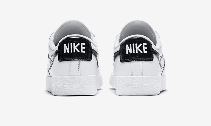 ナイキ ウィメンズ ブレーザー ロー “クロコ” “ホワイト/ブラック” (NIKE WMNS BLAZER LOW “Croc” “White/Black”) [BQ0033-100]