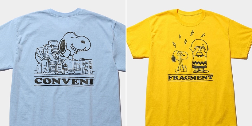 THE CONVENI fragment × PEANUTS Tシャツ