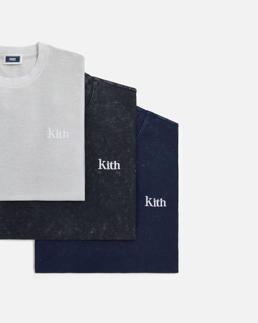 5/2発売！KITH “Crystal Wash Program” クリスタルウォッシュ4型がラインナップ (キス “クリスタル ウォッシュ プログラム”)