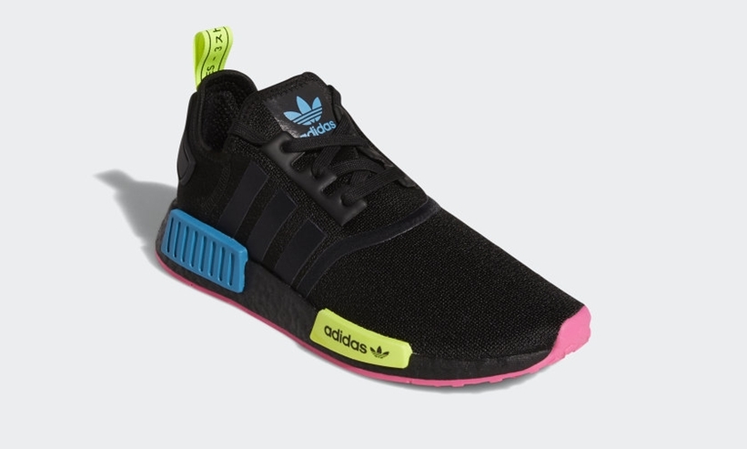 adidas Originals NMD_R1 “Core Black/Bold Aqua/Solar Yellow” (アディダス オリジナルス エヌ エム ディー “コアブラック/ボールドアクア/ソーラーイエロー”) [FY2749]