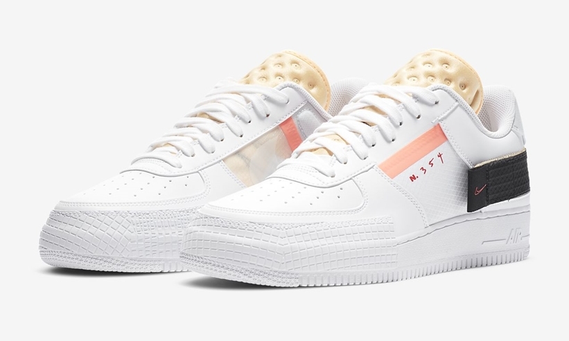 nike air force one low type white