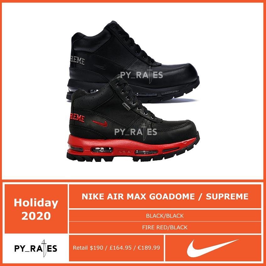 polo週末値下げ　Supreme × Nike Air Max Goadome