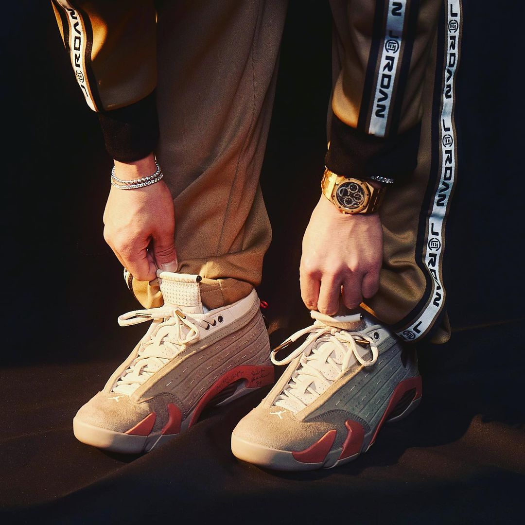 Clot × Nike Air Jordan 14 Low  クロット　ナイキ