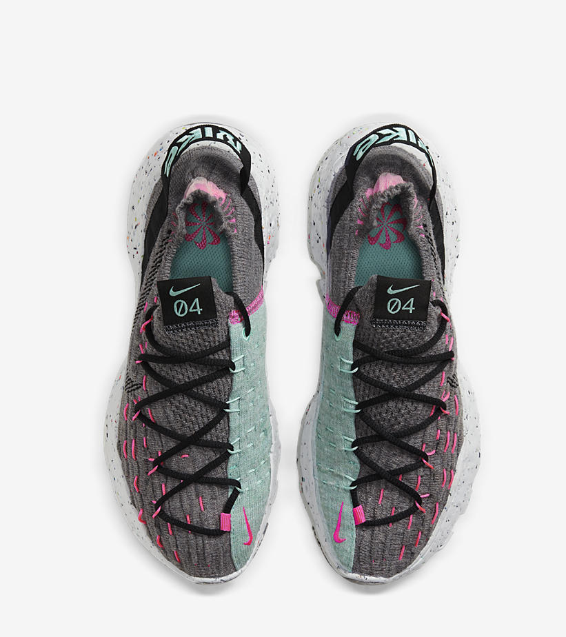 国内 1/15 発売！NIKE “SPACE HIPPIE” 04 Smoke Grey/Black/Pink Blast (ナイキ “スペース ヒッピー”) [CZ6398-003,CD3476-003]