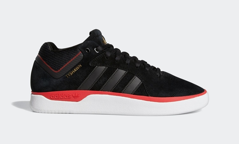 11/5 発売！adidas Skateboarding TYSHAWN ”Core Black/Scarlet/Gold Metallic” (タイショーン・ジョーンズ アディダス スケートボーディング “コアブラック/スカーレット/ゴールドメタリック”) [FV5860]