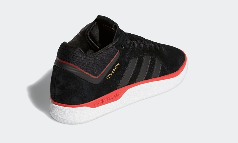 11/5 発売！adidas Skateboarding TYSHAWN ”Core Black/Scarlet/Gold Metallic” (タイショーン・ジョーンズ アディダス スケートボーディング “コアブラック/スカーレット/ゴールドメタリック”) [FV5860]