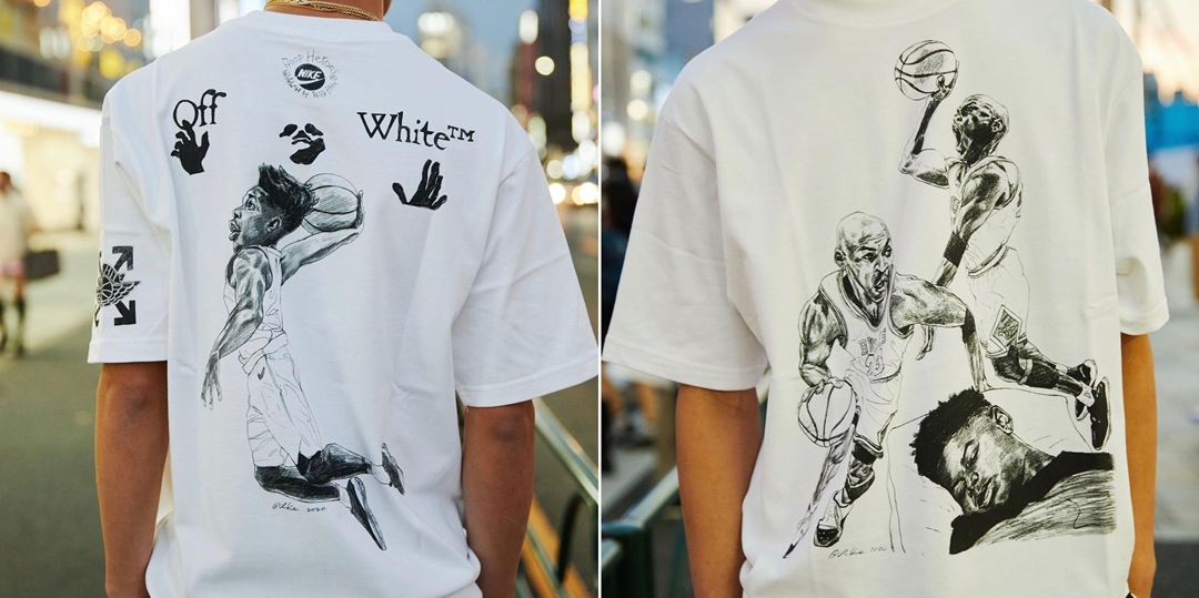 nike off-white air  Jordan Tシャツ　オフホワイト