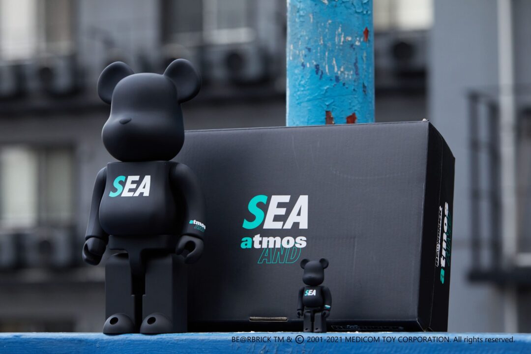 BE@RBRICK atmos WIND AND SEA 100% & 400% - フィギュア