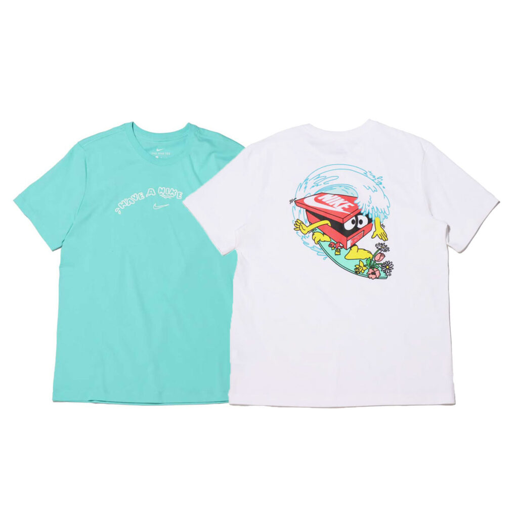 ナイキ スポーツウェアからシューズBOXキャラなどのグラフィックTEE 4型が4/9 発売 (NIKE NSW) [DD1259,DD1261,DD1263,DD1265]