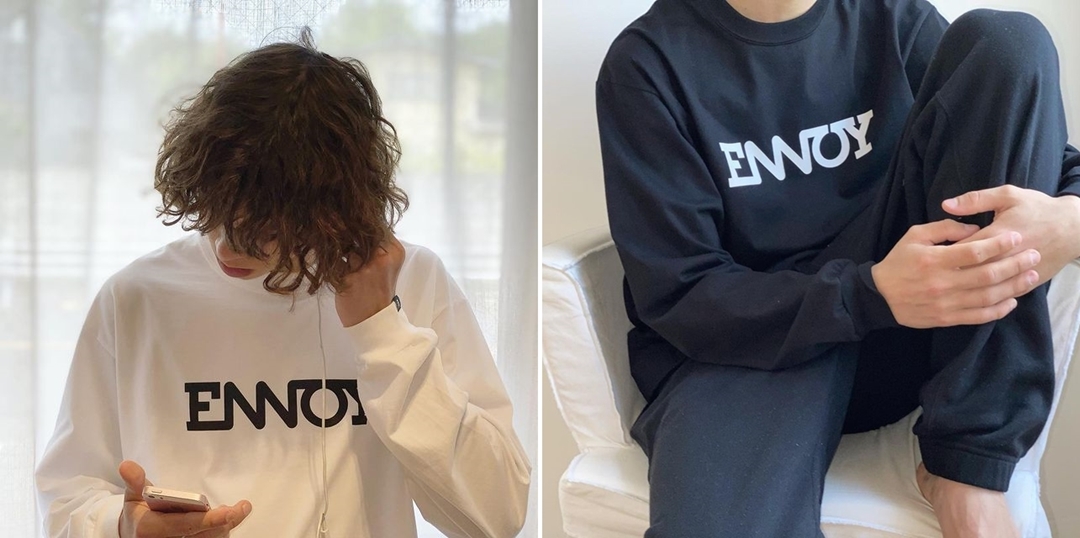 ENNOY “Long Sleeve Electric Logo T-Shirts”が5/29 抽選販売