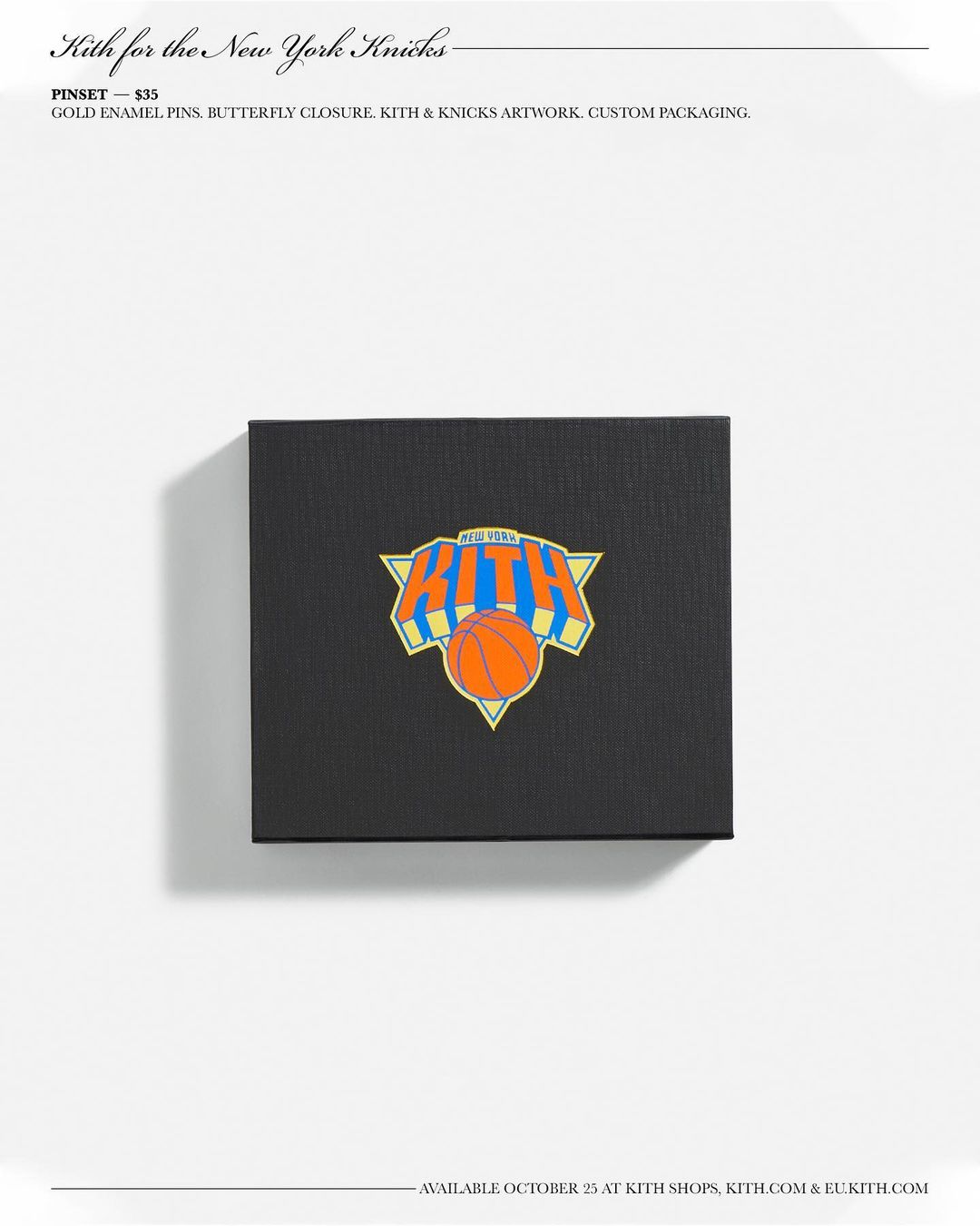 【Kith for the New York Knicks】KITH MONDAY PROGRAM 2021年 第36弾が10/25 発売 (キス)