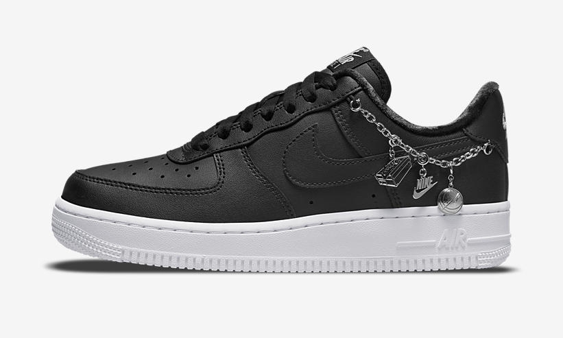 【国内 11/11 発売】ナイキ エア フォース 1 ロー LX “ブラックペンダント” (NIKE AIR FORCE 1 LOW LX “Black Pendants”) [DD1525-001]