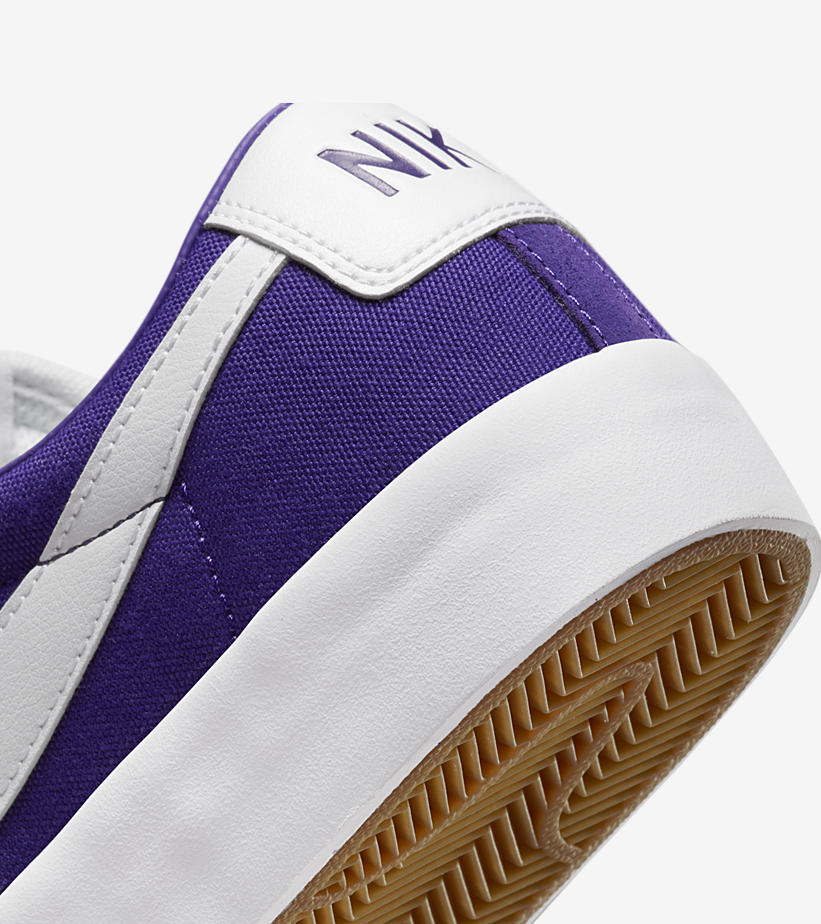 ナイキ SB ズーム ブレーザー ロー プロ GT “パープル/ホワイト/ガム” (NIKE SB ZOOM BLAZER LOW PRO GT “Purple/White/Gum”) [DC7695-500]