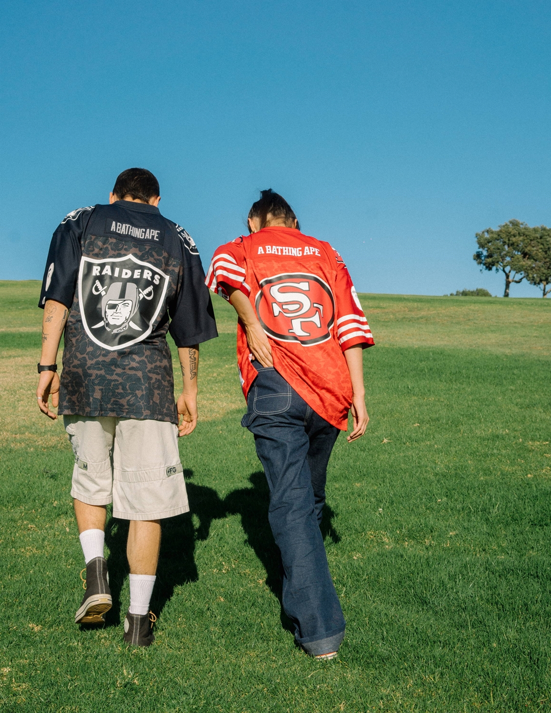 12/18 発売！A BATHING APE × MITCHELL & NESS / NFL 2021 (ア ベイシング エイプ ミッチェルアンドネス)