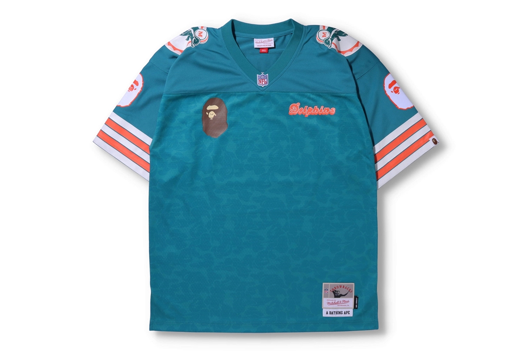 12/18 発売！A BATHING APE × MITCHELL & NESS / NFL 2021 (ア ベイシング エイプ ミッチェルアンドネス)