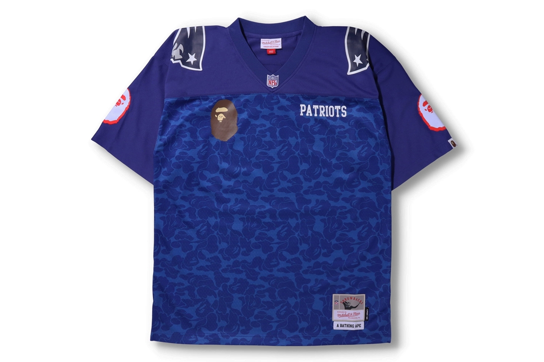 12/18 発売！A BATHING APE × MITCHELL & NESS / NFL 2021 (ア ベイシング エイプ ミッチェルアンドネス)