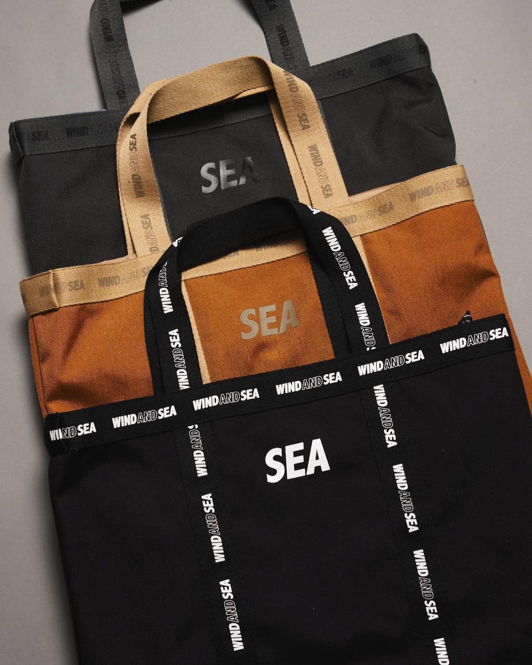 WIND AND SEA × FR2 GOLF Big Tote Bag