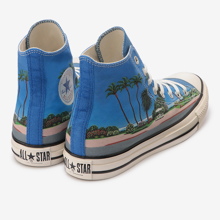 2月発売！イラストレーター「永井博」とコラボレーションしたトロピカルでクリアな CONOVERSE ALL STAR US HIROSHI NAGAI HI (コンバース オールスター US ヒロシ ナガイ HI)