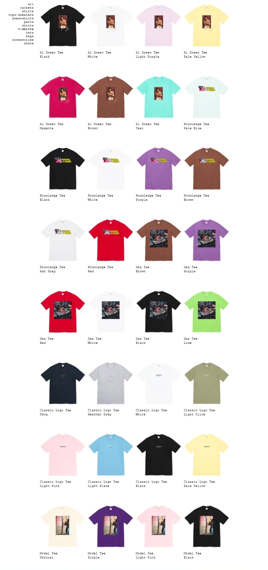 【SUPREME 2022 S/S (シュプリーム 2022年春夏)】SSUPREME 2022 S/S セールが日本時間 7/26 00:00~予定