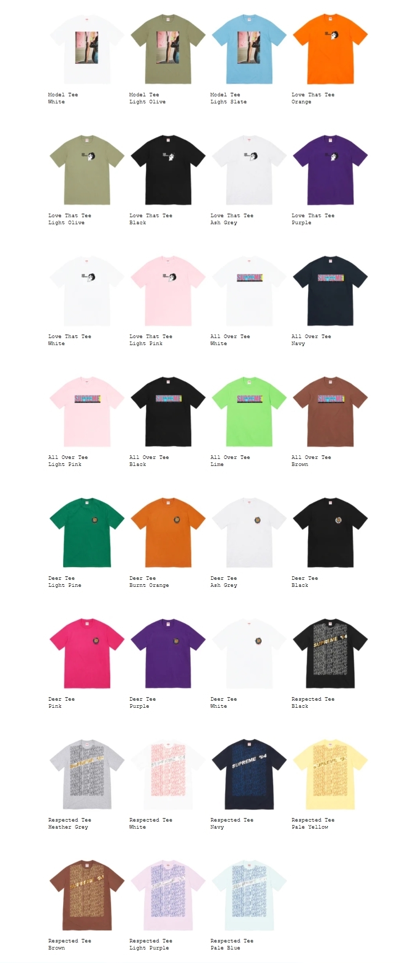 【SUPREME 2022 S/S (シュプリーム 2022年春夏)】SSUPREME 2022 S/S セールが日本時間 7/26 00:00~予定