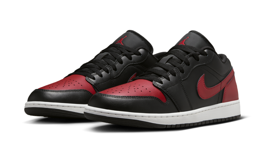 【2024年 12/18 発売】NIKE AIR JORDAN 1 LOW “Bred/Black/Varsity Red” (ナイキ エア ジョーダン 1 ロー “ブレッド/ブラック/レッド”) [553558-067]