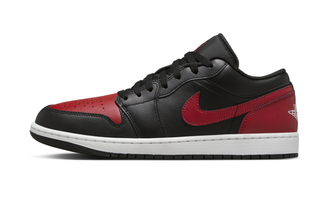 【2024年 12/18 発売】NIKE AIR JORDAN 1 LOW “Bred/Black/Varsity Red” (ナイキ エア ジョーダン 1 ロー “ブレッド/ブラック/レッド”) [553558-067]