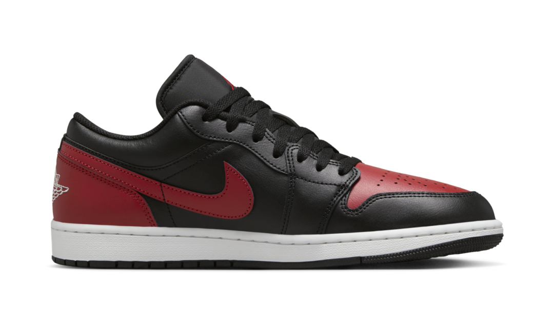 【2024年 12/18 発売】NIKE AIR JORDAN 1 LOW “Bred/Black/Varsity Red” (ナイキ エア ジョーダン 1 ロー “ブレッド/ブラック/レッド”) [553558-067]