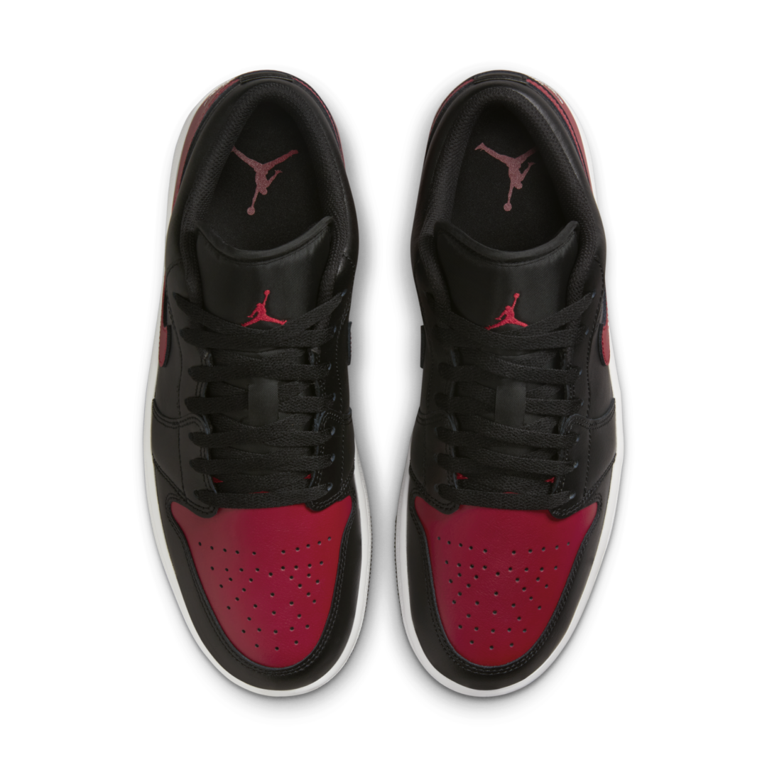 【2024年 12/18 発売】NIKE AIR JORDAN 1 LOW “Bred/Black/Varsity Red” (ナイキ エア ジョーダン 1 ロー “ブレッド/ブラック/レッド”) [553558-067]