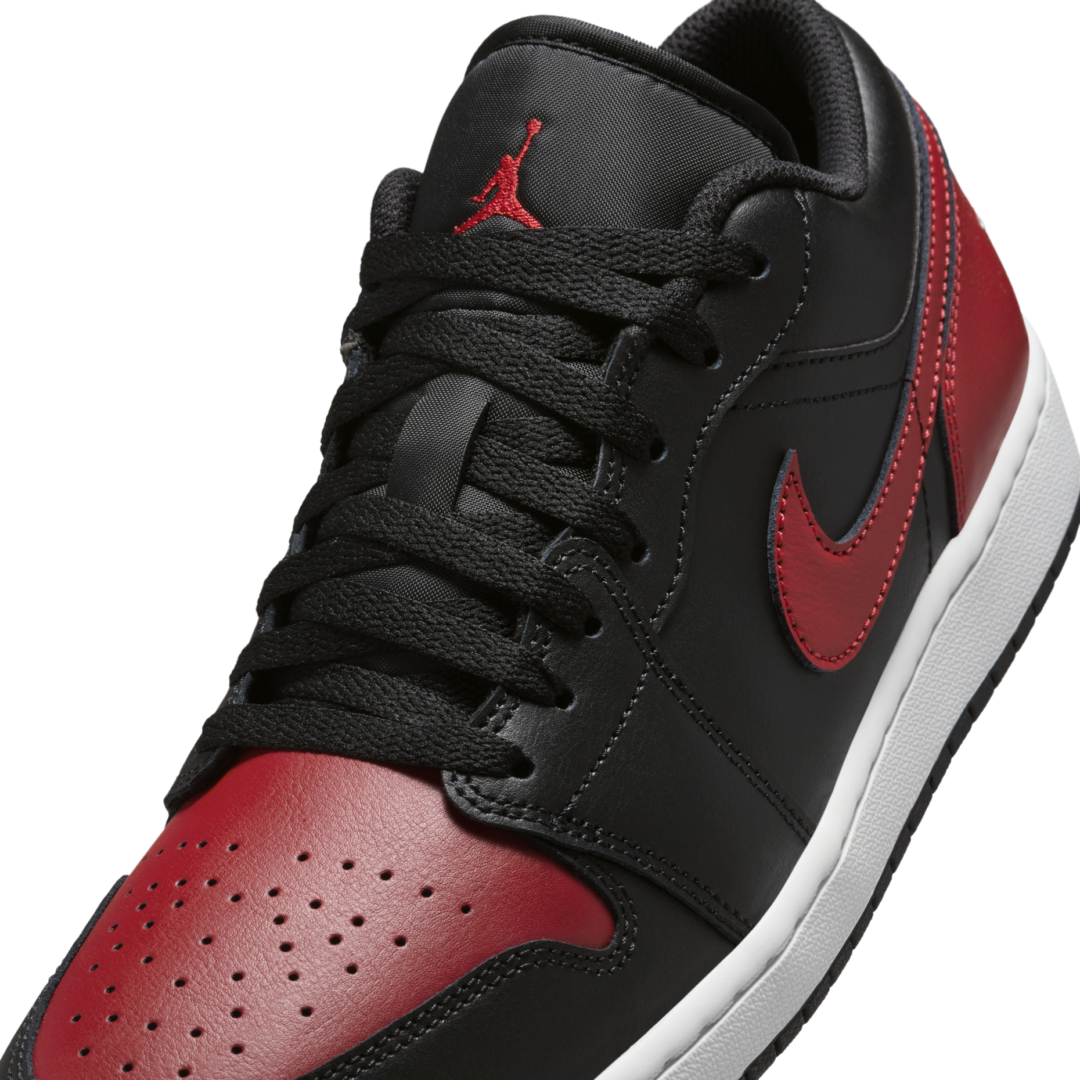 【2024年 12/18 発売】NIKE AIR JORDAN 1 LOW “Bred/Black/Varsity Red” (ナイキ エア ジョーダン 1 ロー “ブレッド/ブラック/レッド”) [553558-067]