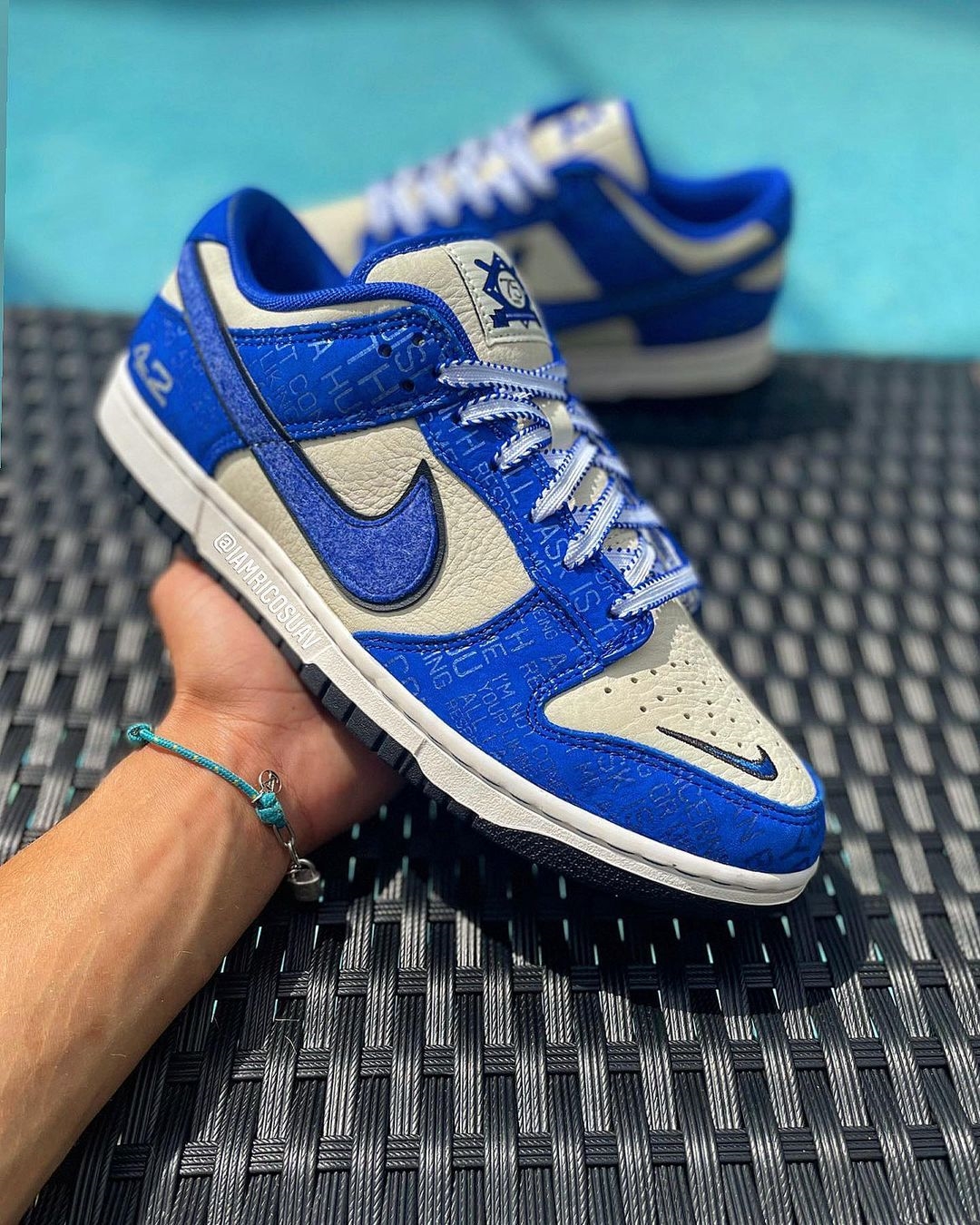 海外 7/19 発売予定！ナイキ ダンク ロー “ジャッキー・ロビンソン/ブレーキングバリア″ (NIKE DUNK LOW “Jackie Robinson/Breaking Barriers”) [DV2122-400]