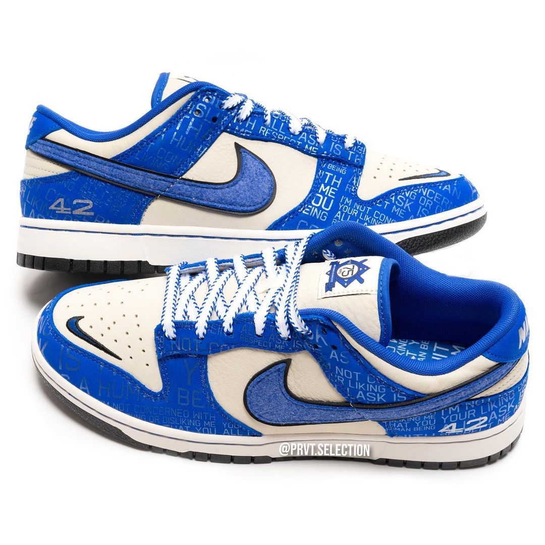 海外 7/19 発売予定！ナイキ ダンク ロー “ジャッキー・ロビンソン/ブレーキングバリア″ (NIKE DUNK LOW “Jackie Robinson/Breaking Barriers”) [DV2122-400]